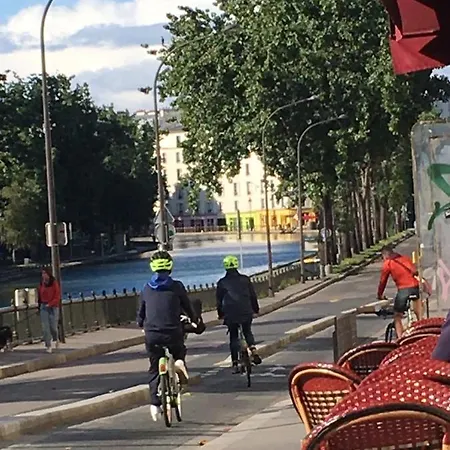 Paris, Au Bord Du Canal Saint Martin Lejlighed