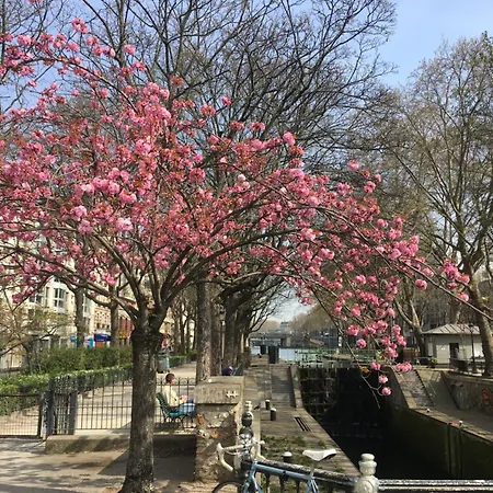 Apartmán Paris, Au Bord Du Canal Saint Martin